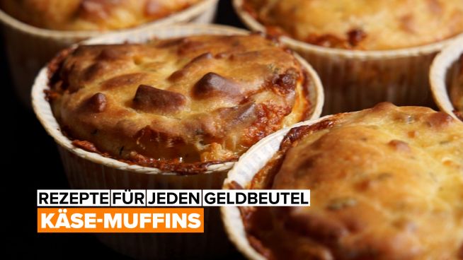 Rezepte für jeden Geldbeutel: herzhafte Muffins